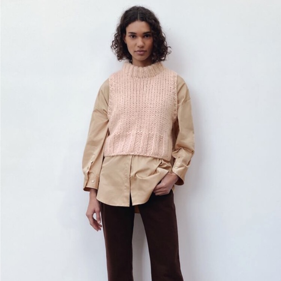 Wool and alpaca vest - Picture 1 of 3